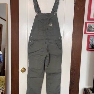 Carhartt WIP Sage/blue/grey Work Overalls